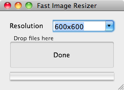 Fast Image Resizer for Mac Screenshot